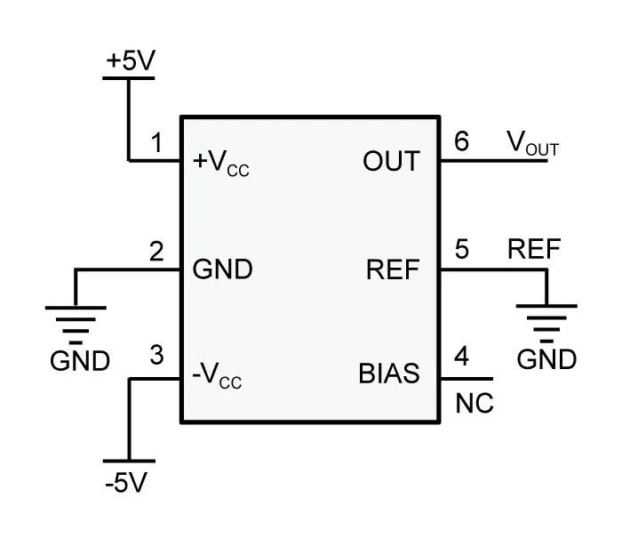 图5：双电源供电的典型应用参考电路图